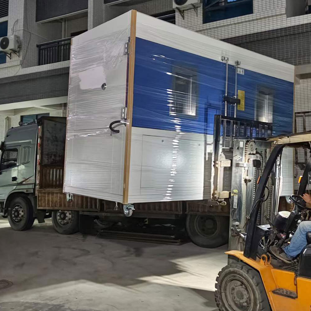 1台定製500L左右移動式冷熱衝擊向日葵污APP下载送貨至黑龍江車載顯示
